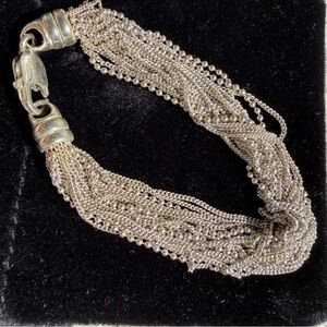 Sterling Silver Multi-Strand Bracelet